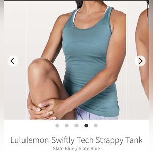 Lululemon Swiftly Tech Strappy Tank